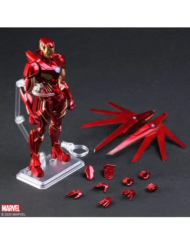 es::Marvel Universe Bring Arts Figura Iron Man by Tetsuya Nomura 18 cm