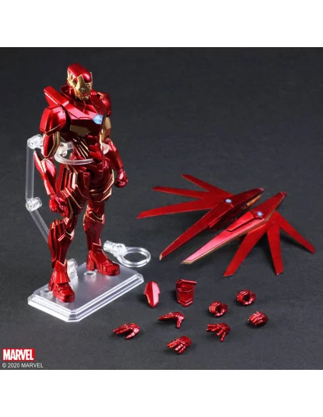 es::Marvel Universe Bring Arts Figura Iron Man by Tetsuya Nomura 18 cm