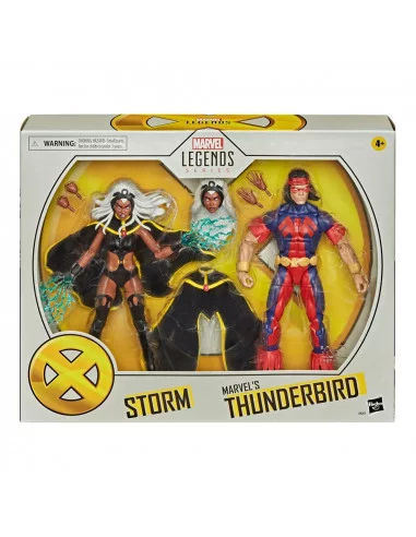 es::Marvel Legends Pack de 2 Figuras Storm & Marvel's Thunderbird 15 cm