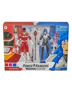 es::Power Rangers Lightning Collection Pack de 2 Figuras In Space Red Ranger vs. Astronema 15 cm