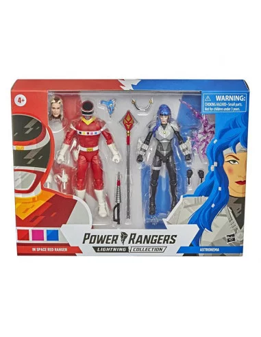 es::Power Rangers Lightning Collection Pack de 2 Figuras In Space Red Ranger vs. Astronema 15 cm