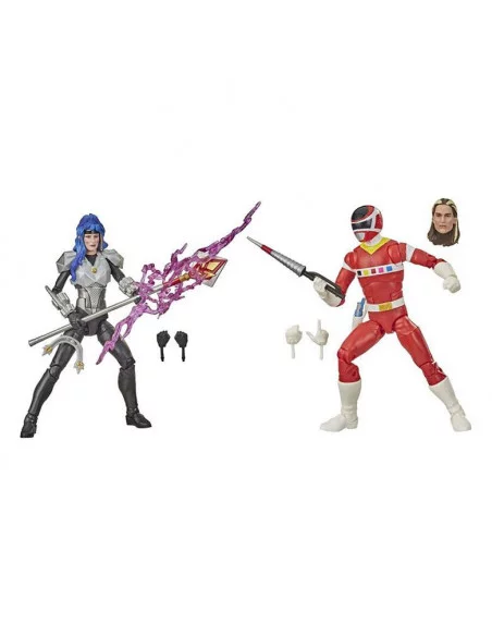 es::Power Rangers Lightning Collection Pack de 2 Figuras In Space Red Ranger vs. Astronema 15 cm