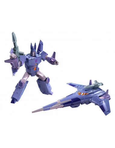 es::Transformers Generations War for Cybertron: Kingdom Figura Cyclonus Voyager Class