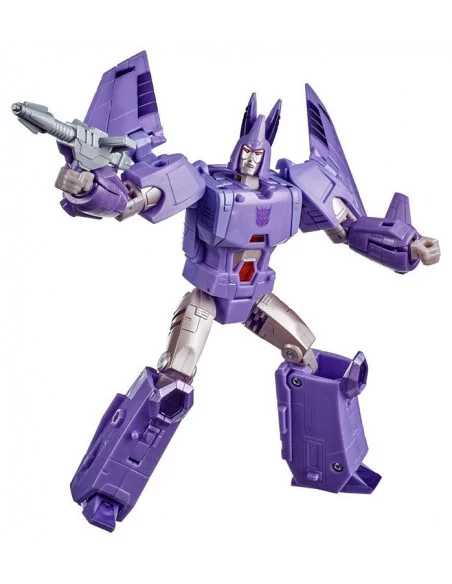 es::Transformers Generations War for Cybertron: Kingdom Figura Cyclonus Voyager Class