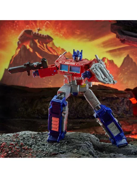 es::Transformers Generations War for Cybertron: Kingdom Figura Leader Class Optimus Prime
