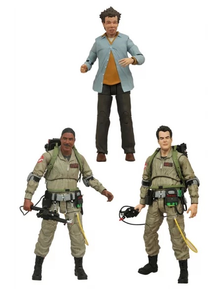 es::Los Cazafantasmas Select Set de 3 Figuras 18 cm Serie 1