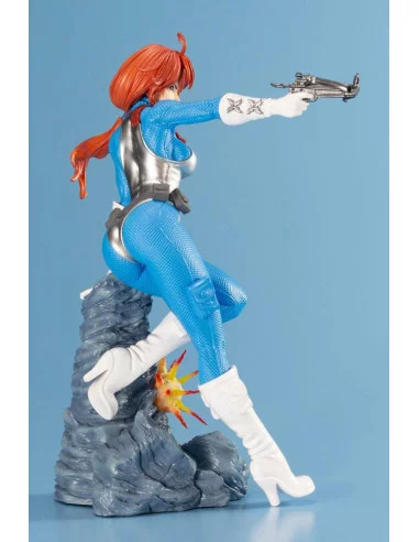es::G.I. Joe Bishoujo Estatua PVC 1/7 Scarlett 25th Anniversary Sky Blue Color Ver. 23 cm