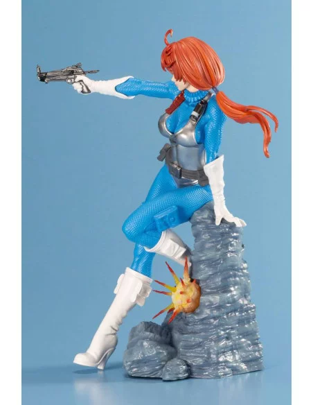 es::G.I. Joe Bishoujo Estatua PVC 1/7 Scarlett 25th Anniversary Sky Blue Color Ver. 23 cm