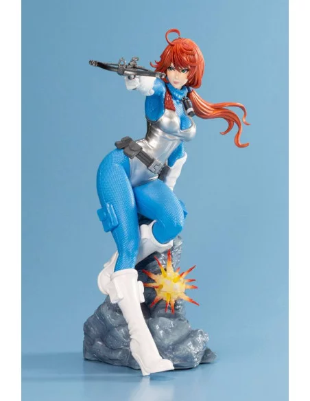 es::G.I. Joe Bishoujo Estatua PVC 1/7 Scarlett 25th Anniversary Sky Blue Color Ver. 23 cm