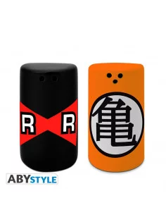es::Dragon Ball Salero y Pimentero Kame / Red Ribbon