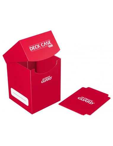 es::Ultimate Guard Deck Case 100+ Caja de Cartas Tamaño Estándar Rojo