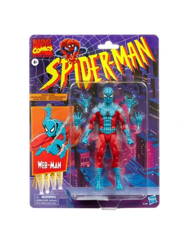 es::Marvel Legends Retro Figura Web-man 15 cm