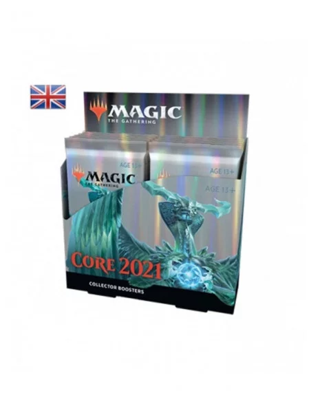es::Magic the Gathering Core Set 2021 Caja de Collector Boosters. En inglés