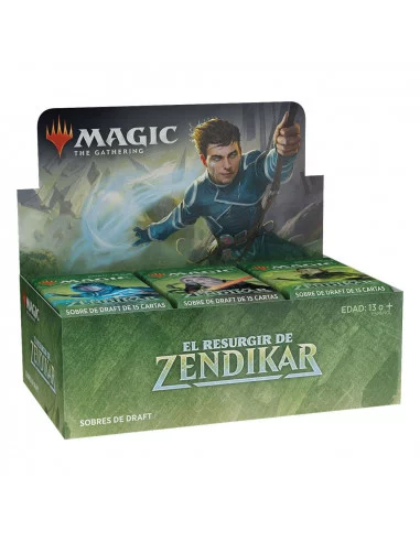 es::Magic the Gathering El resurgir de Zendikar Caja de Sobres de Draft 36 en castellano