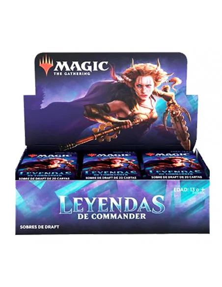 es::Magic the Gathering Commander Legends Caja de Sobres de Draft 24 castellano