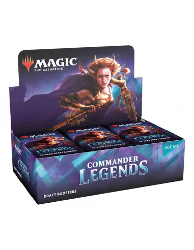 es::Magic the Gathering Commander Legends Caja de Sobres de Draft 24 inglés