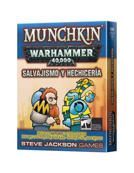 es::Munchkin Warhammer 40.000: Salvajismo y hechicería