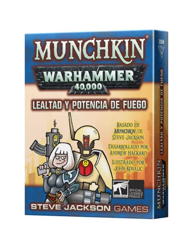es::Munchkin Warhammer 40.000: Lealtad y potencia de fuego