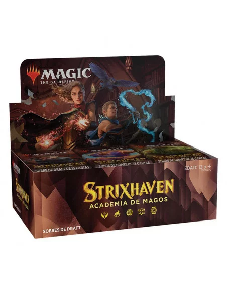 es::MTG Strixhaven Caja de Sobres de Draft 36 castellano