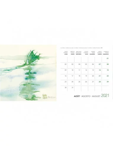 es::Corto Maltés Calendario de sobremesa Corto 2021