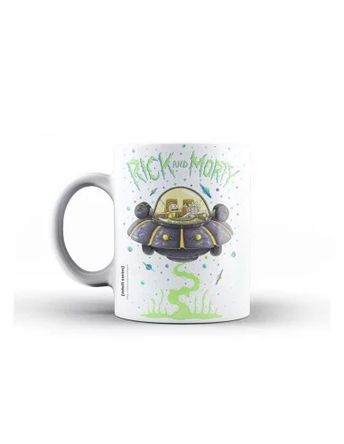 es::Rick y Morty Taza Nave Espacial 330 ml