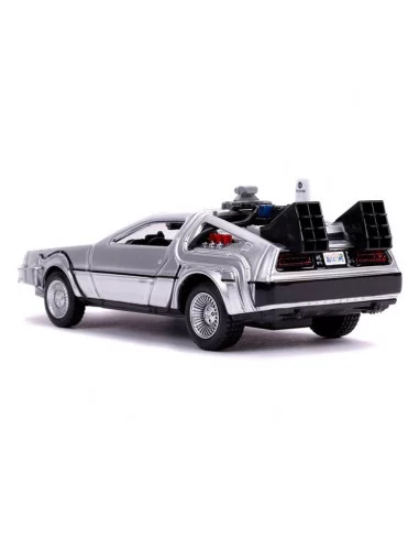 es::Regreso al Futuro II Réplica Vehículo Diecast Model Hollywood Rides 1/32 DeLorean Time Machine