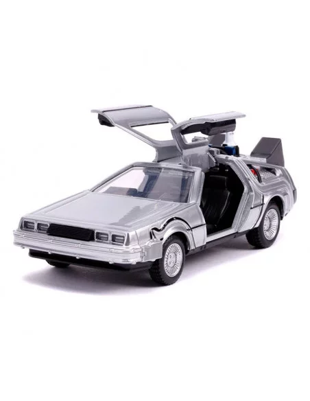 es::Regreso al Futuro II Réplica Vehículo Diecast Model Hollywood Rides 1/32 DeLorean Time Machine