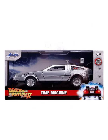 es::Regreso al Futuro II Réplica Vehículo Diecast Model Hollywood Rides 1/32 DeLorean Time Machine