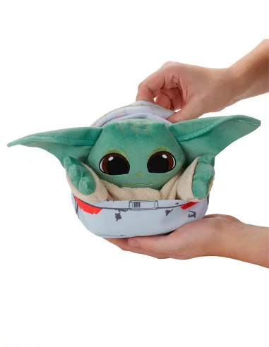 es::Star Wars The Mandalorian Peluche Transformable The Child Baby Yoda 19 cm