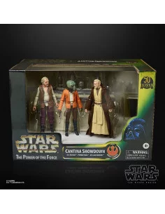es::Star Wars Black Series Figura The Power of the Force Cantina Showdown Set 
