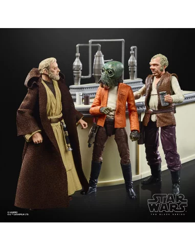 es::Star Wars Black Series Figura The Power of the Force Cantina Showdown Set 