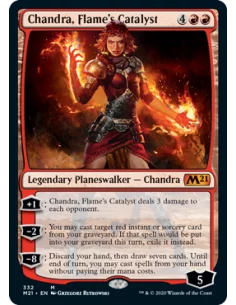 es::Magic Core 2021 Chandra, Flame's Catalyst Deck 2