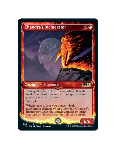 es::Magic Core 2021 Chandra, Flame's Catalyst Deck 