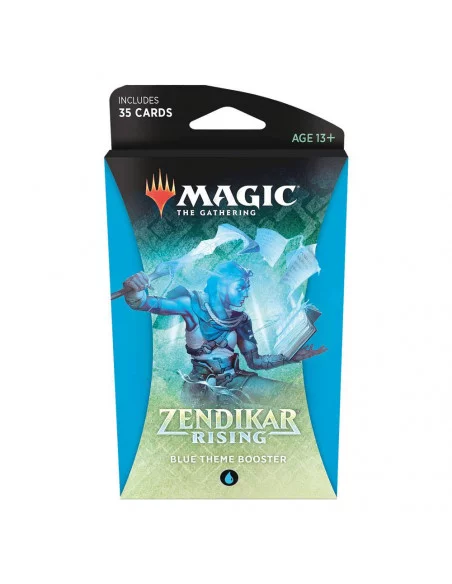 es::Magic the Gathering Zendikar Rising Blue Theme Booster en inglés
