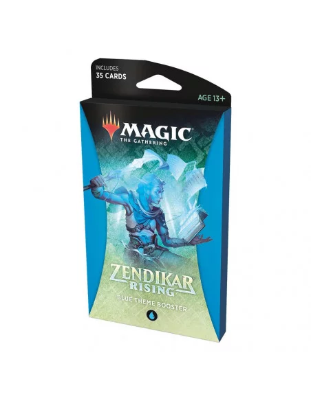 es::Magic the Gathering Zendikar Rising Blue Theme Booster en inglés
