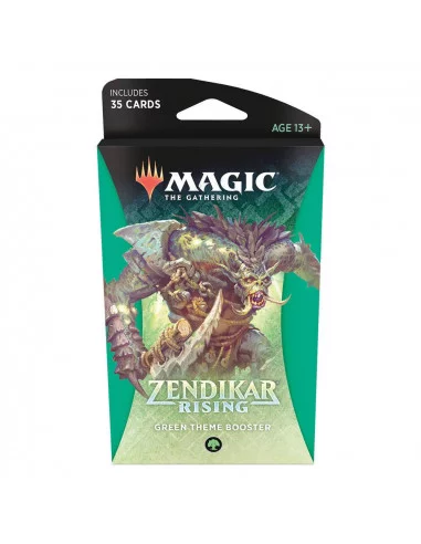 es::Magic the Gathering Zendikar Rising Green Theme Booster en inglés