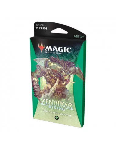 es::Magic the Gathering Zendikar Rising Green Theme Booster en inglés