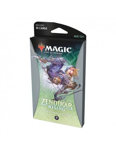 es::Magic the Gathering Zendikar Rising Black Theme Booster en inglés
