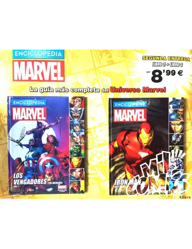 es::Enciclopedia Marvel 02 y 03 de 75: Los Vengadores / Iron Man