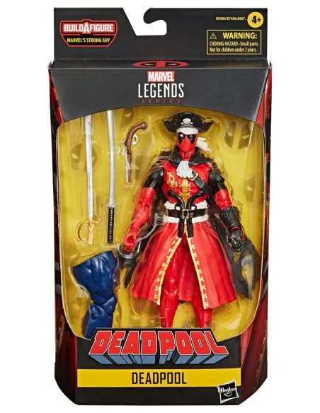 es::Marvel Legends Figura Deadpool Pirate Suit 15 cm