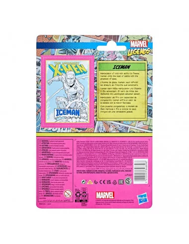 es::Marvel Legends Retro Figura Iceman 10 cm
