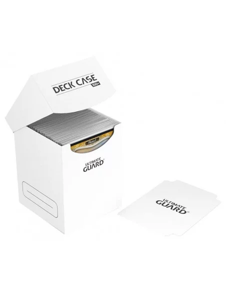 es::Ultimate Guard Deck Case 100+ Caja de Cartas Tamaño Estándar Blanco