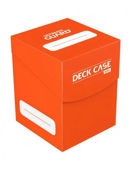 es::Ultimate Guard Deck Case 100+ Caja de Cartas Tamaño Estándar Naranja