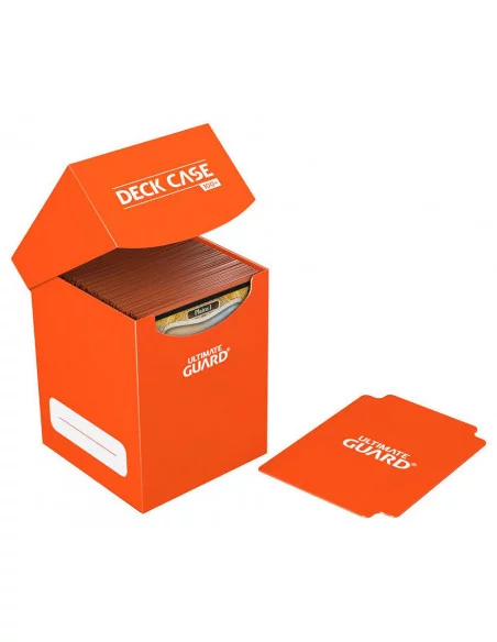 es::Ultimate Guard Deck Case 100+ Caja de Cartas Tamaño Estándar Naranja