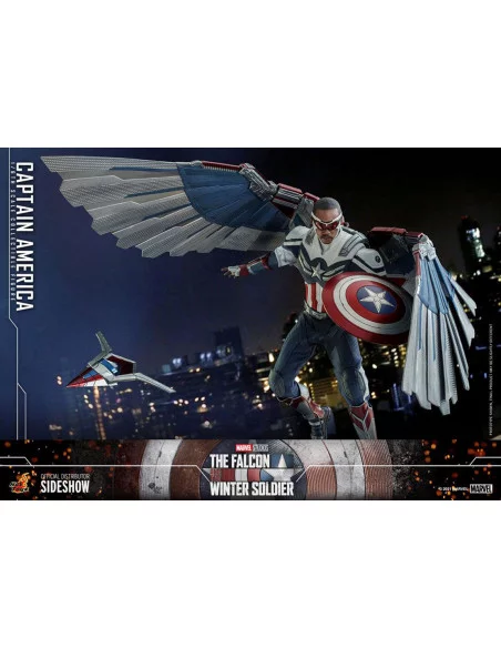 es::The Falcon and The Winter Soldier Figura Captain America Hot Toys 30 cm