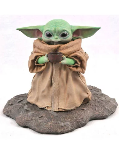 es::Star Wars The Mandalorian Estatua Premier Collection 1/2 The Child Soup 17 cm 