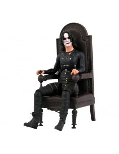 es::El Cuervo Figura Deluxe Eric Draven in Chair SDCC 2021 Exclusive 18 cm