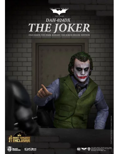 es::Batman The Dark Knight Figura Dynamic 8ction Heroes 1/9 The Joker Deluxe Version 21 cm