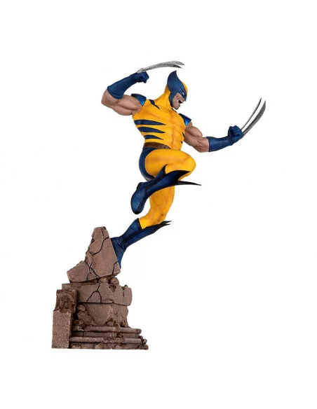 es::Marvel Future Fight Video Game Estatua Wolverine 22 cm