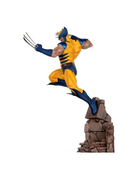 es::Marvel Future Fight Video Game Estatua Wolverine 22 cm